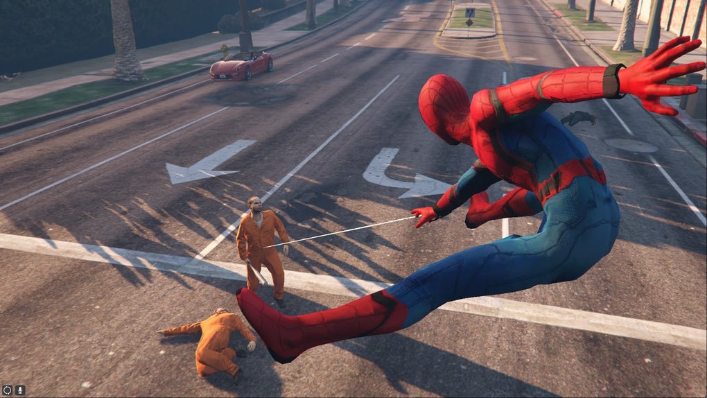 mod gta 5 pc spiderman